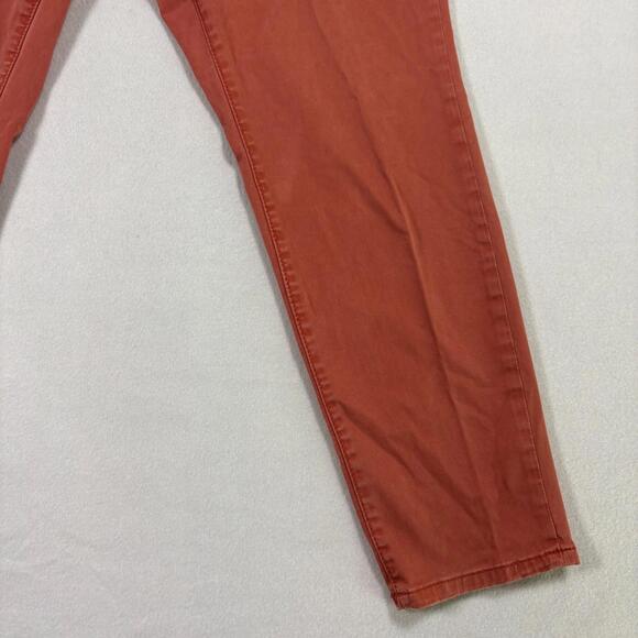 Universal Thread womens jeans 14 32R red mid rise skinny button fly Y2K - Picture 4 of 16